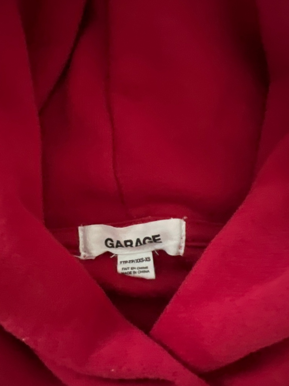 XXS - XS Garage Hoodie - Picture 2 of 2